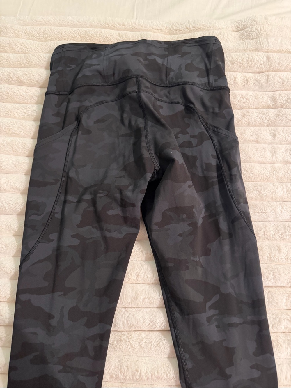 lululemon athletica Black Charcoal Camo Leggings
